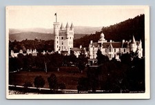 Vintage Balmoral Castle Scotland Real Photo Postcard Adelphi Series