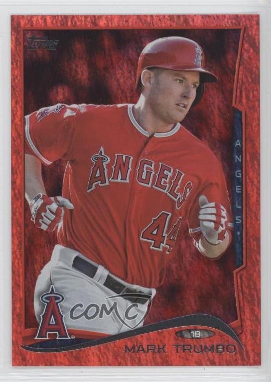 2014 Topps Red Hot Foil Mark Trumbo #43 h0s