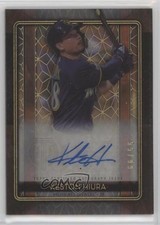 2020 Topps Tribute Iconic Perspectives Auto 99/99 Keston Hiura #IP-KH Auto 15r3