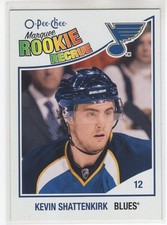 10/11 OPC KEVIN SHATTENKIRK MARQUEE ROOKIE RC #608