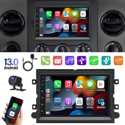 Android 13 Car Stereo Radio Carplay GPS Navi For 2004-2014 Ford F150 F250 F350