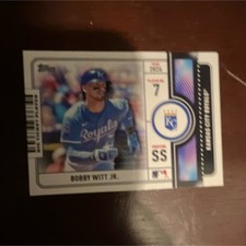 Topps 2026 Series 1 Big Ticket Players Bobby Witt Jr. Royals BTP-16 Baseball