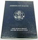 New Listing2000-P Proof American Silver Eagle in OGP w COA