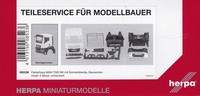 Herpa Teileservice 1:87 Fahrerhaus Man Tgs Nn Bauversion H0 085236