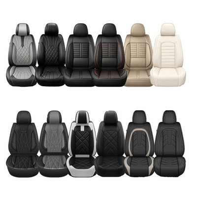 Premium Faux Leather Car Seat Covers For Honda HR-V 2016-2025 (2/5 Seats）