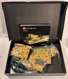LEGO 21005 Architecture Frank Lloyd Wright FALLINGWATER SIGNED Complete RETIRED