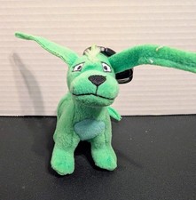 Neopets Shadow Gelert Green Dog Puppy 4" Plush Stuffed Animal