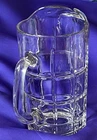 VINTAGE Anchor Hocking Heavy Pitcher TARTAN Mid Century, Excellent Condition!