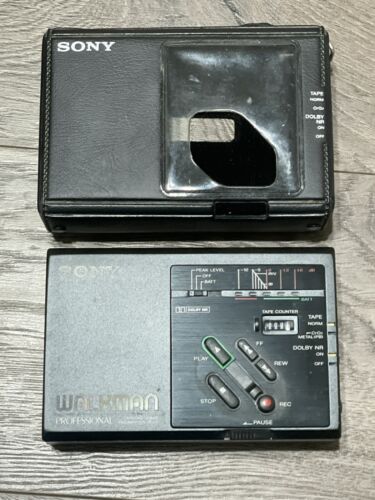 Sony Walkman WM-D3 Professional Stereo Cassette-Recorder TESTED