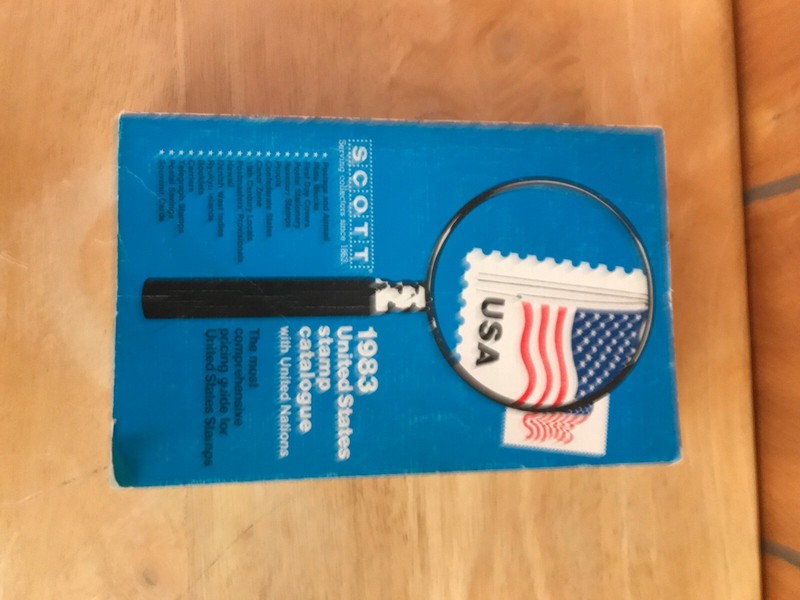 Scott 1983 United States Stamp Catalog With United Nations