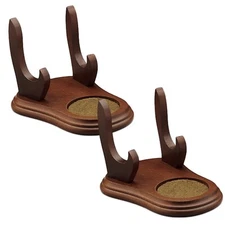 Tea Cup and Saucer Display Stand - Wood Holders for Collectibles #1346