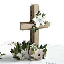 Lovepop Beautiful Joyous Easter Cross Pop-Up ...