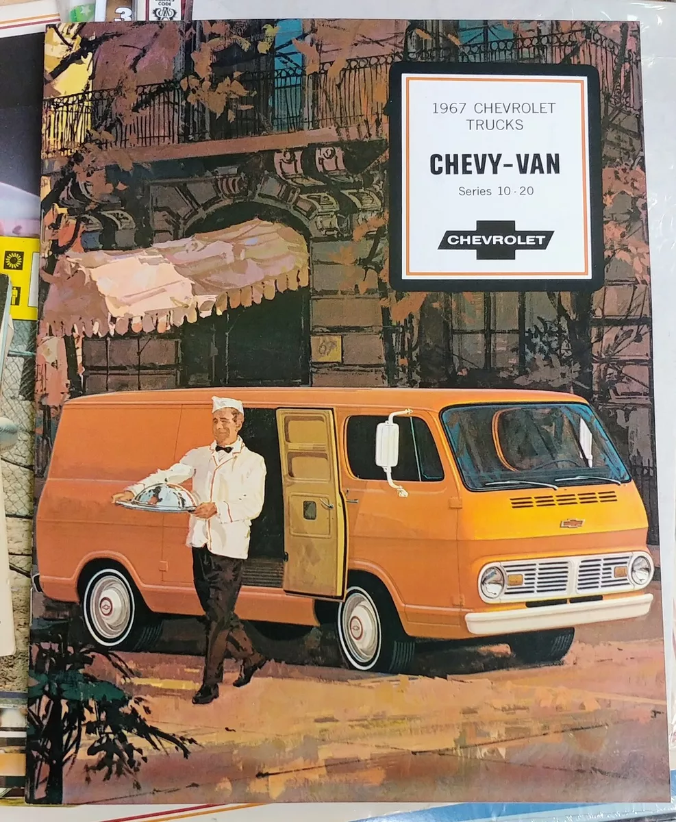 67 chevy store van