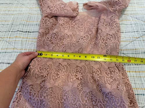 DOLCE & GABBANA Dress Pink Floral Lace Maxi Floor Length IT44 / US8 RRP $6725 - Picture 7 of 14