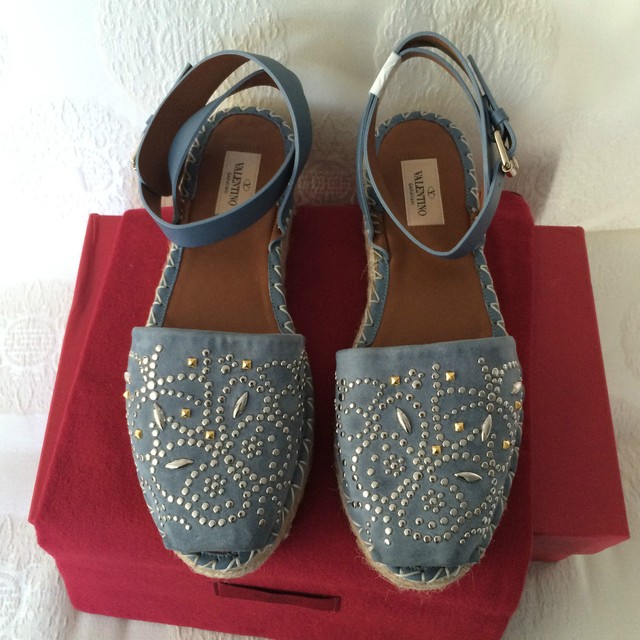 suede peep toe espadrilles