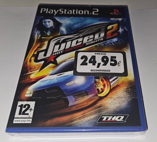 JUICED 2 Ps2 nuevo precintado Pal España Sony Playstation 2 raro new sealed raro