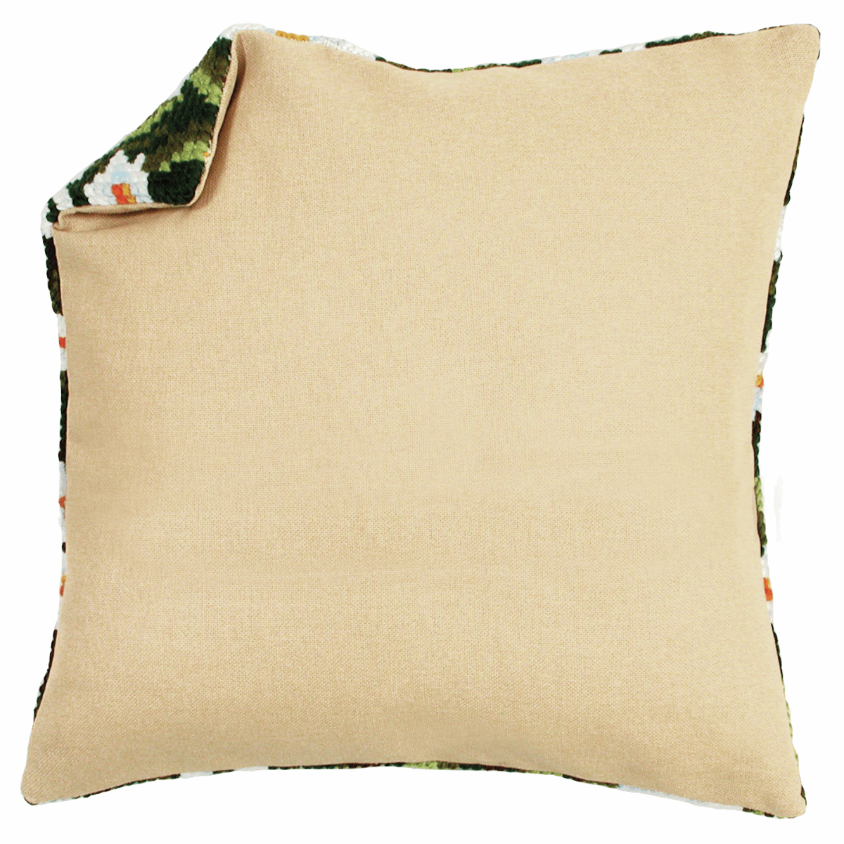 Vervaco Unisex Multicolor Cushion Back Ecru - Cushion Back: Without Zipper: Ecru - Image 2