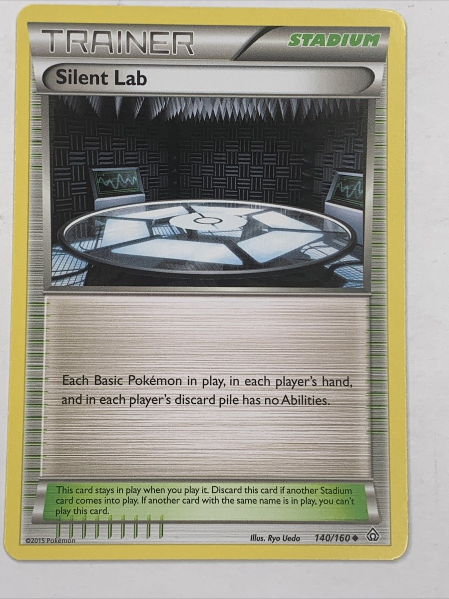 Pokmon TCG Silent Lab Primal Clash 140/160 Regular Uncommon Pokmon TCG Silent Lab Primal Clash 140/160 Regular Uncommon