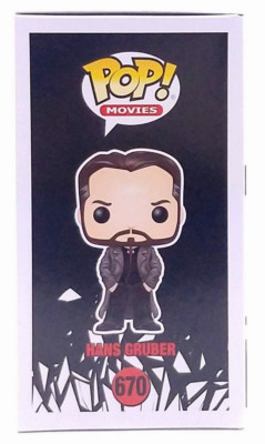 Funko Pop Movies Die Hard Hans Gruber #670 Gamestop Exclusive | eBay