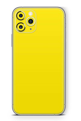 iPhone 12 11 XS 8 7 6 SE Pro Skin Wrap Schutz Folie Unifarben Aufkleber Skins
