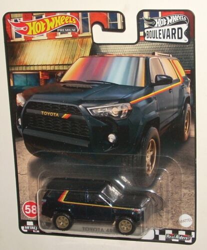 New Hot Wheels 2022 Premium Boulevard #58 Toyota 4Runner MOC
