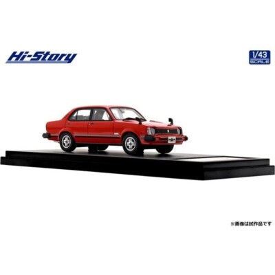 ミニカー Hi-Story 1/43 ISUZU GEMINI Sedan ZZ/T 1:43 Hi-Story ISUZU GEMINI Sedan ZZ/T 1981 Red HS472RE