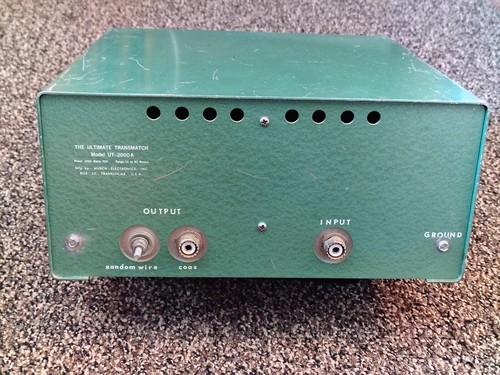 Murch Electronics UT-2000A Ultimate Transmatch Antenna Tuner Works Low Start Bid - Zdjęcie 2 z 7