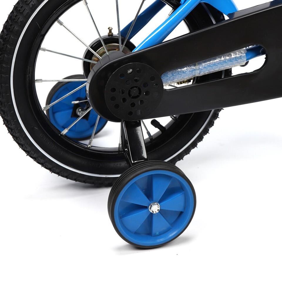 Vélo Enfant WUPYI2018 14 Pouces Avec Roues Auxiliaires - Vélo Fille Garçon Multicolore - 3 à 6 Ans