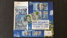 AUSTRALIA $10 2017 UNC Banknote + Old & New RBA Security Info Sheet + Bookmark