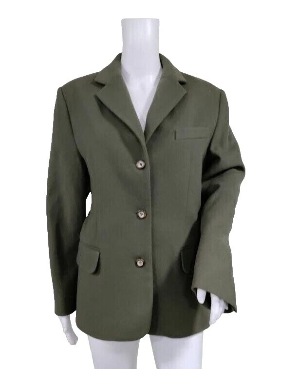 Chaqueta militar sólido L.L. Bean abrigos, chaquetas y chalecos para Mujeres