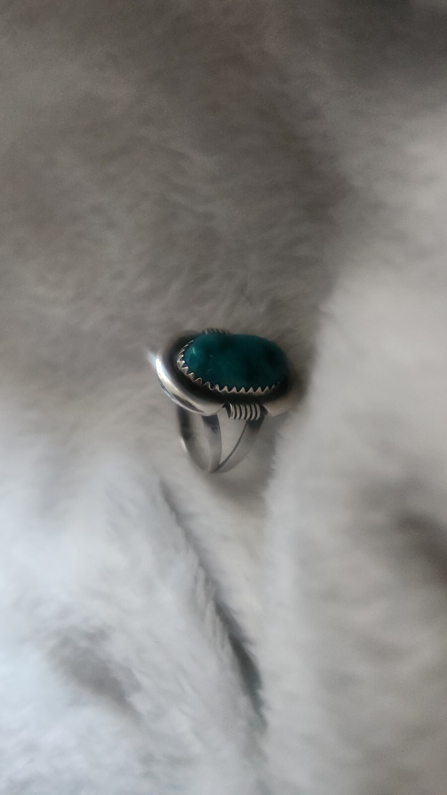 this ring features a beautifully designed silver … - image 4