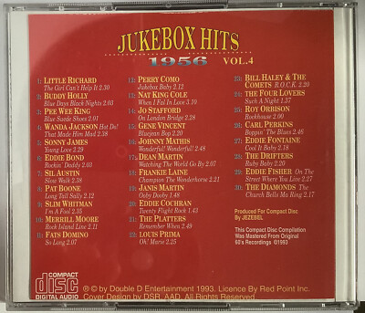 ''JUKEBOX HITS OF 1956'' Volume 1, 2, 3, 4 various artists