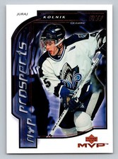 2000-01 Upper Deck MVP #217 Juraj Kolnik