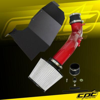 For 16-20 Honda Civic 2.0L Non-Turbo 4cyl Red Cold Air Intake + Stainless Filter