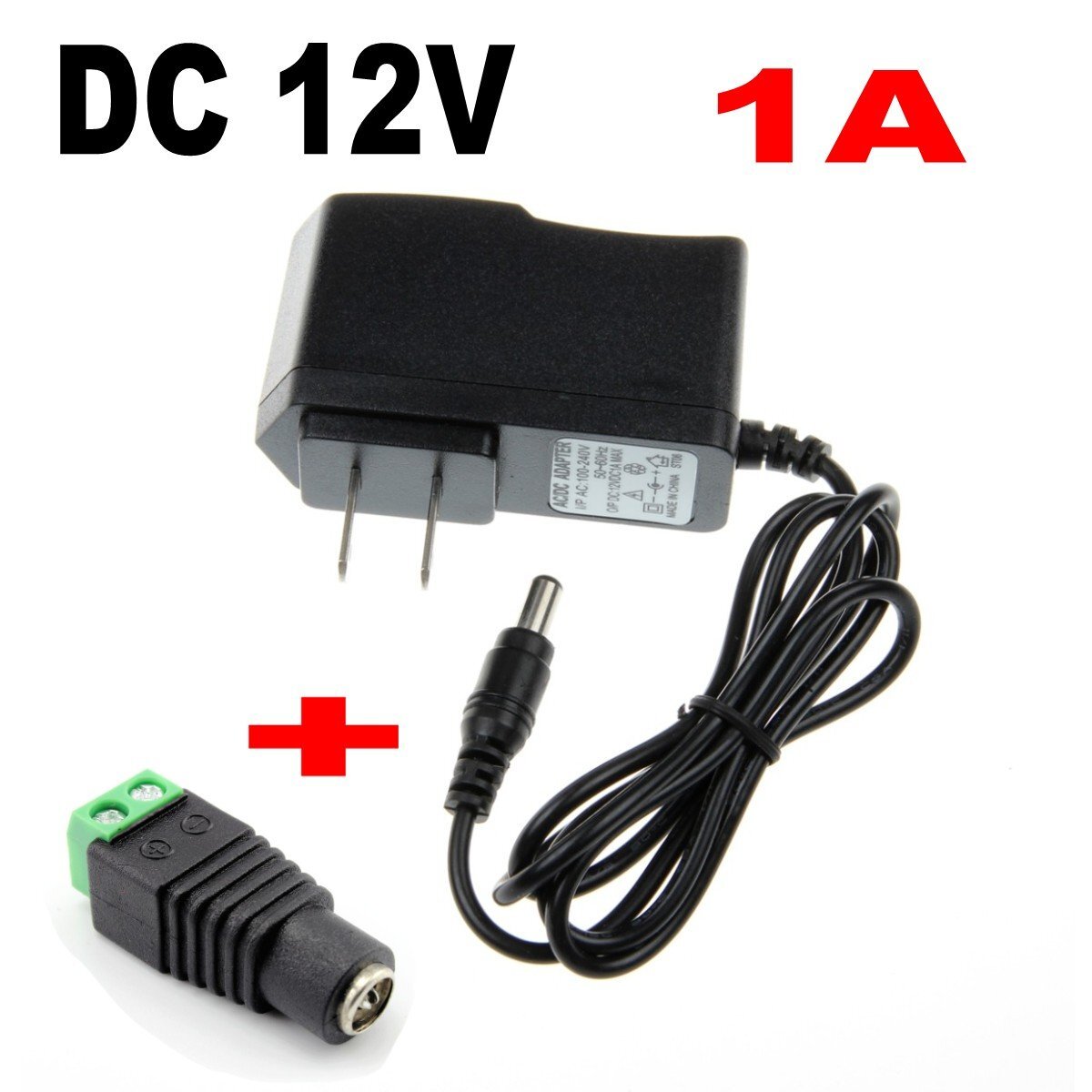 DC 12V 1A 2A 3A Power Supply Adapter Transformer Converter For LED ...