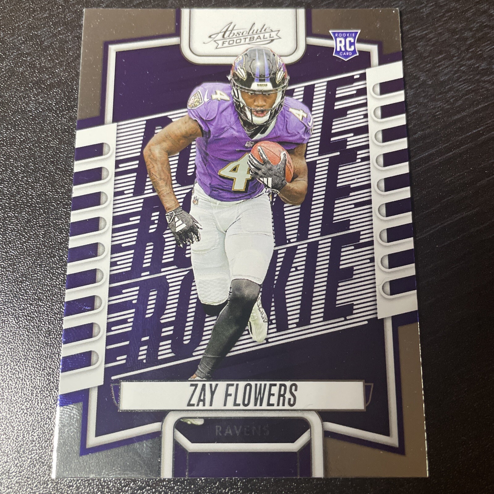 2023 Panini Absolute - Rookies #111 Zay Flowers (RC) Baltimore Ravens
