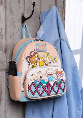 Loungefly Nickelodeon Rugrats 30th Anniversary Womens Double Strap Shoulder Bag Loungefly Nickelodeon Rugrats 30th Anniversary Women main image 3