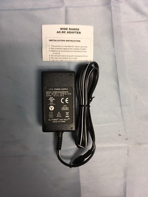 NEW ITE AC/DC Desktop Adapter 9-VDC 2-Amps 20-Watts Input 100-240VAC 50/60Hz