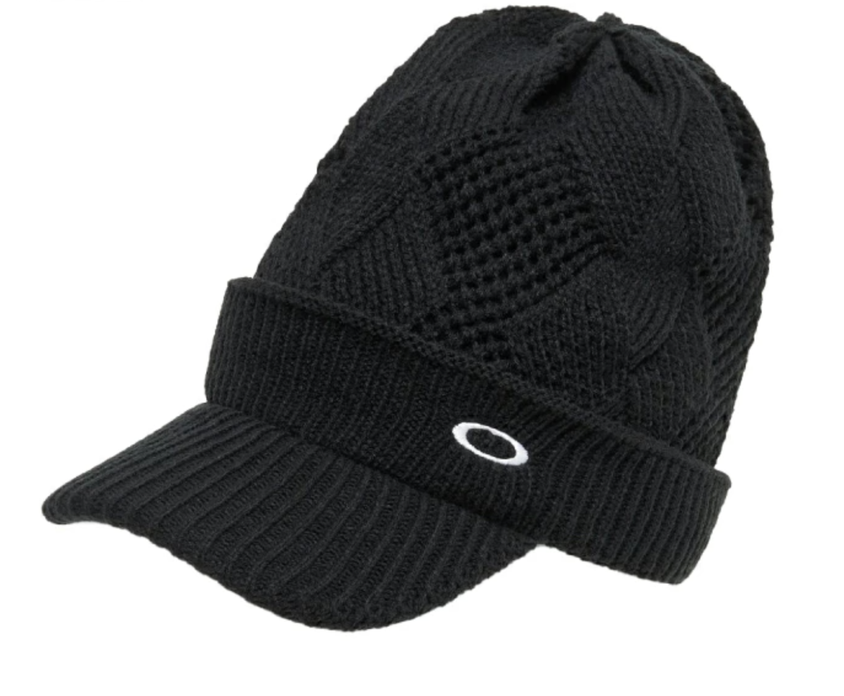 Oakley Japan Golf SKULL Brim Beanie Knit Cap 2024 FOS901898 Black