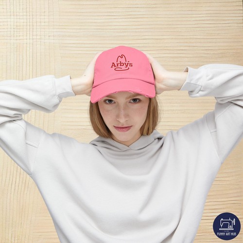 Arby's Restaurant Logo Unisex Distressed Cap - 第 9/73 張圖片