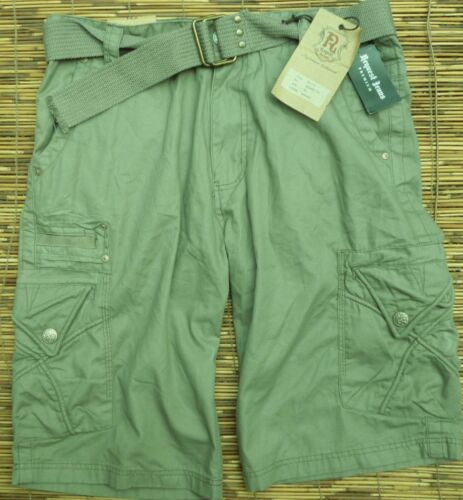 REQUEST JEANS MEN'S 7 POCKET COTTON/POLY DUTY RATED CARGO SHORTS W/BELT LIST $52 - Picture 18 of 20