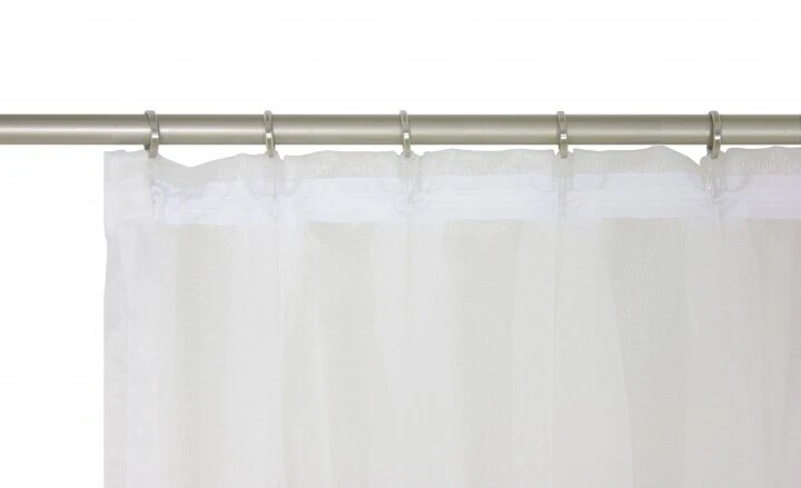 Wirth C-Bogenstore Elena mit Faltenband 1:3 Farbe weiß, Spitzenhöhe 29 cm - Bild 2 von 3