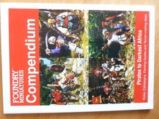 WarGames  Foundry miniatures  compendium SB Used