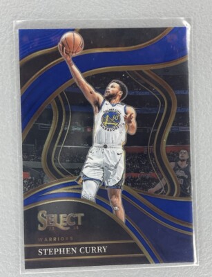ステフィンカリー COLLECT+SELECT NBA curry ウォリアーズ 2023-24 Panini Select NBA Stephen Curry Blue Courtside Warriors