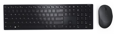 Dell Pro Wireless Keyboard & Mouse Set - Black KM5221W