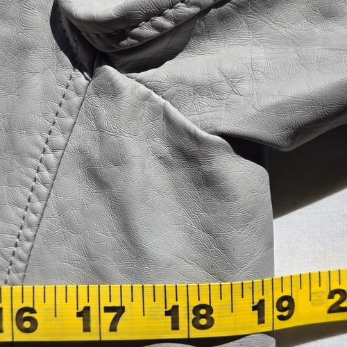 Therapy Tan Detailed Classy Jacket XL -L Youth Stylish Zippers Snaps Funky - Picture 3 of 12