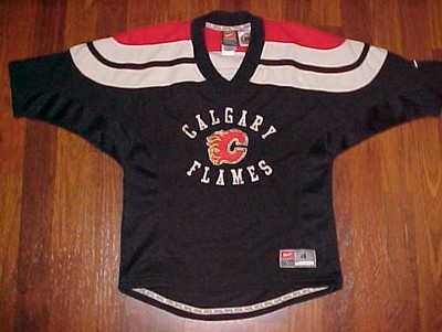 childrens calgary flames jersey