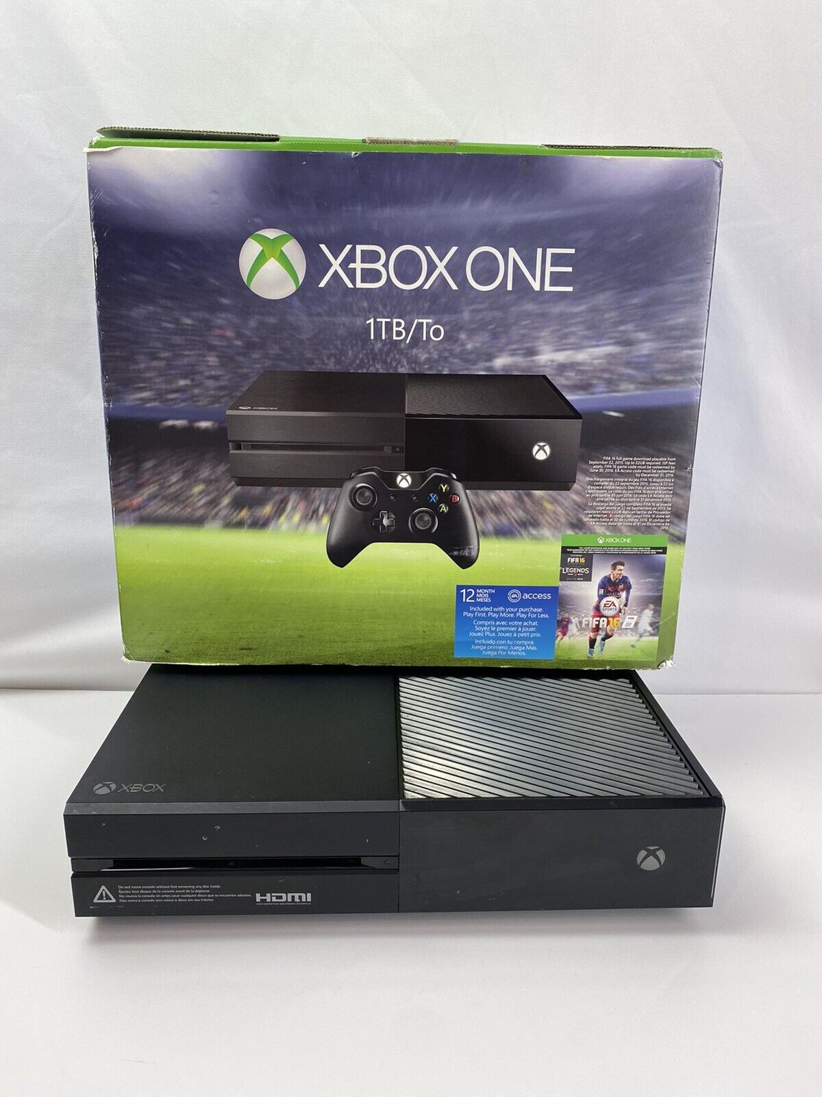 Microsoft Xbox One S 1TB Console + Pro Evolution Soccer 2019 Bundle - New  Open Retail or Brown Box | StackSocial