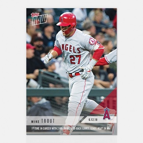 2018 Topps Now 317 Mike Trout