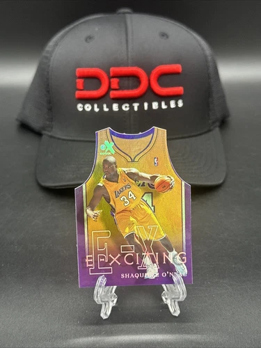 1999-00 Skybox E-X Century Shaquille O'Neal E-Xciting Die-Cut #5 Lakers Lot7969